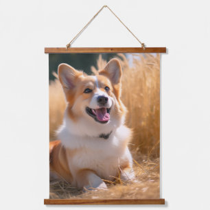 Tapiz Con Marco De Madera Mascota personalizado Foto