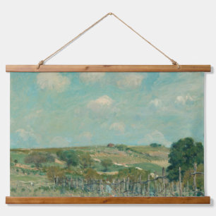 Tapiz Con Marco De Madera Meadow   Alfred Sisley   Galería Nacional de Arte