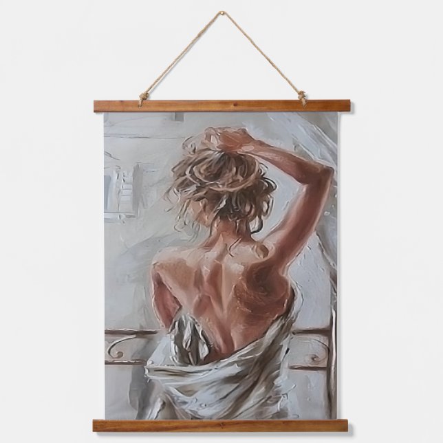 Tapiz Con Marco De Madera Mediterranean Breeze (Anverso)