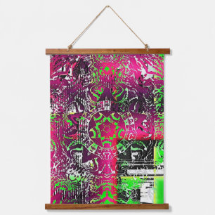 Tapiz Con Marco De Madera Mi Nombre No Es Donna