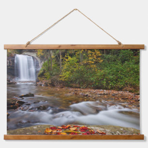 Tapiz Con Marco De Madera Mirando el bosque nacional de Pisgah