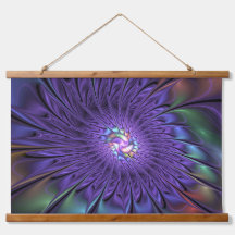 Moderna y colorida moda Resumen Flor Fractal