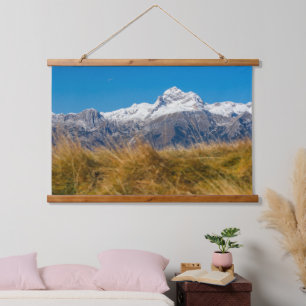 Tapiz Con Marco De Madera Montaña majestuosa Triglav, Eslovenia