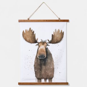Tapiz Con Marco De Madera Moose