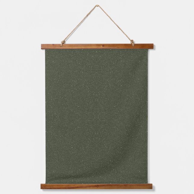Tapiz Con Marco De Madera Moss Green Texture Wall Tapestry - Personalizable (Anverso)