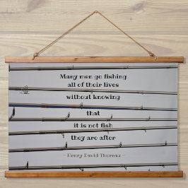 Tapiz Con Marco De Madera Muchos hombres se van de las mareas