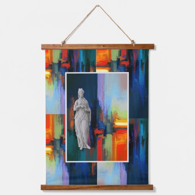 Tapiz Con Marco De Madera Muro de arte y decoración > Tapestries (Anverso)