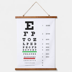 Tapiz Con Marco De Madera Muro de la gráfica ocular óptica