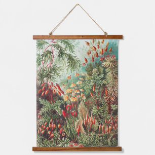 Tapiz Con Marco De Madera Muscinae–Laubmoose / A. Giltsch, joya de Kunstfor