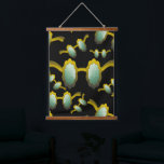 Tapiz Con Marco De Madera My Polarized Glasses are Ready Pattern<br><div class="desc">Take a trip down memory lane and indulge in 60s-70s nostalgia with our collection of art inspired by polarized sunglasses. Modern and vibrant pop art design that add a retro touch to any space.</div>