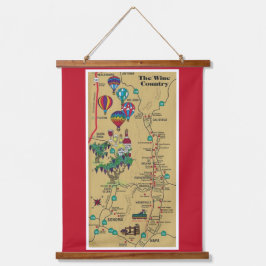 Tapiz Con Marco De Madera Napa Wine Country