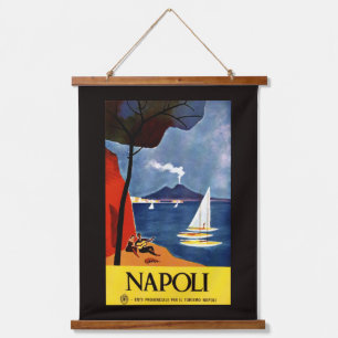 Tapiz Con Marco De Madera Napoli (Nápoles)