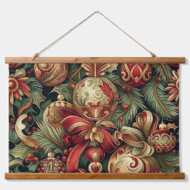 Tapiz Con Marco De Madera Navidades de espuma de azúcar