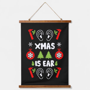 Tapiz Con Marco De Madera NAVIDADES de Médicas de ENT