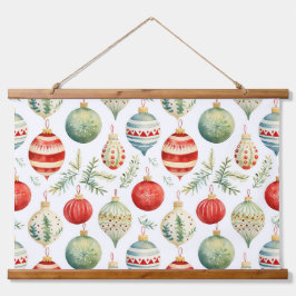 Tapiz Con Marco De Madera Navidades de Twinkle Treetop Treasures