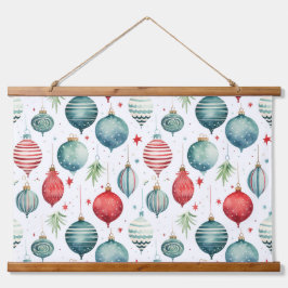 Tapiz Con Marco De Madera Navidades de Twinkle Treetop Treasures