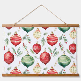 Tapiz Con Marco De Madera Navidades de Twinkle Treetop Treasures