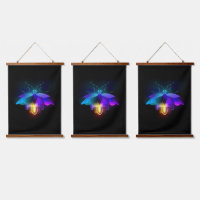 Neon Firefly en negro