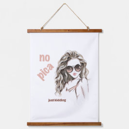 Tapiz Con Marco De Madera No es picante