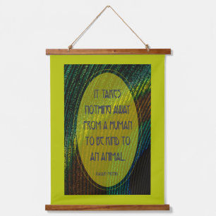 Tapiz Con Marco De Madera No se necesita nada