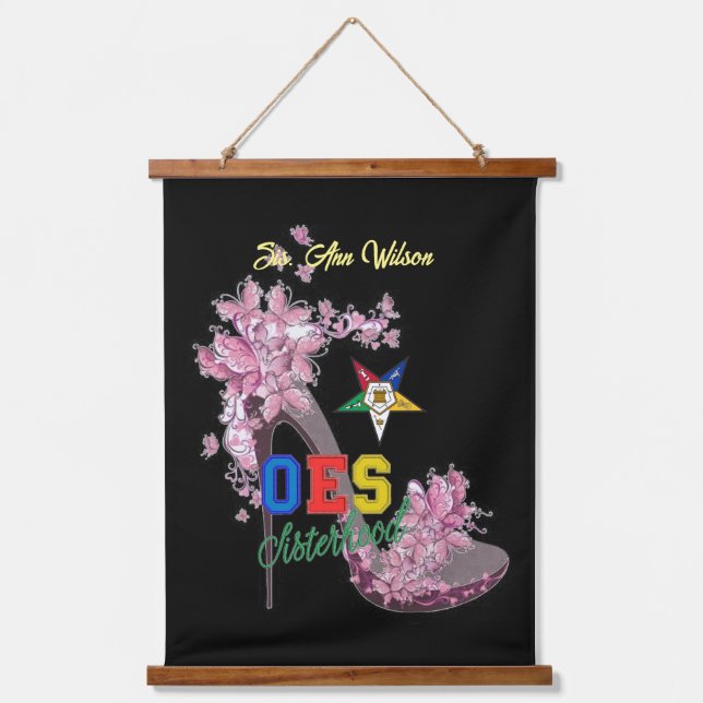 TAPIZ CON MARCO DE MADERA OES (Anverso)