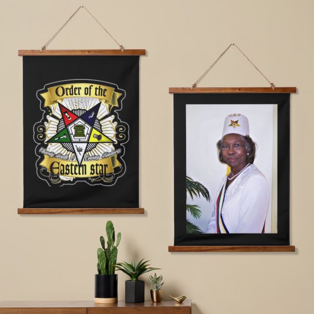 TAPIZ CON MARCO DE MADERA OES (Asimétrico)