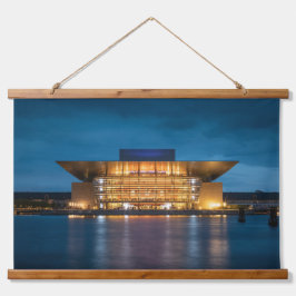 Tapiz Con Marco De Madera Ópera de Copenhague