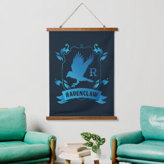 Tapiz Con Marco De Madera Ornate RAVENCLAW™ House Escudo