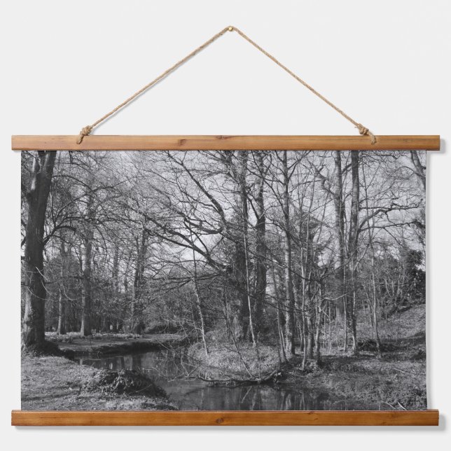 Tapiz Con Marco De Madera Paisaje del Parque - Parque Bute, Cardiff (Anverso )