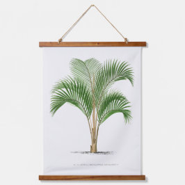 Tapiz Con Marco De Madera Palm Print -Pieter Joseph de Pannemaeker 1832-1904