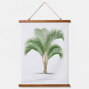 Tapiz Con Marco De Madera Palm Print -Pieter Joseph de Pannemaeker 1832-1904