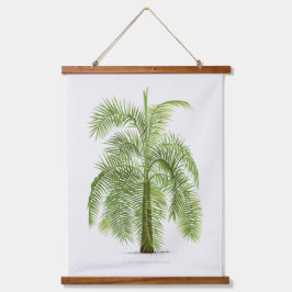 Tapiz Con Marco De Madera Palm Print -Pieter Joseph de Pannemaeker 1832-1904