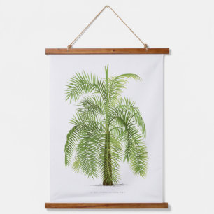 Tapiz Con Marco De Madera Palm Print -Pieter Joseph de Pannemaeker 1832-1904