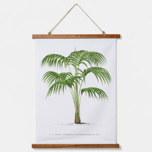 Tapiz Con Marco De Madera Palm Print -Pieter Joseph de Pannemaeker 1832-1904