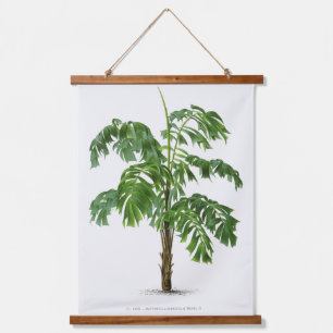 Tapiz Con Marco De Madera Palm Print -Pieter Joseph de Pannemaeker 1832-1904