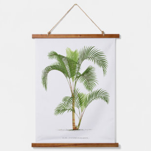 Tapiz Con Marco De Madera Palm Print -Pieter Joseph de Pannemaeker 1832-1904