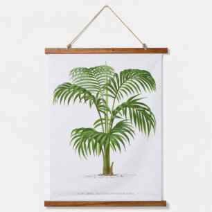 Tapiz Con Marco De Madera Palm Print -Pieter Joseph de Pannemaeker 1832-1904