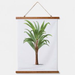 Tapiz Con Marco De Madera Palm Print -Pieter Joseph de Pannemaeker 1832-1904