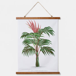 Tapiz Con Marco De Madera Palm Print -Pieter Joseph de Pannemaeker 1832-1904