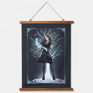 Tapiz Con Marco De Madera Patrono Otter de Anime Hermione Granger