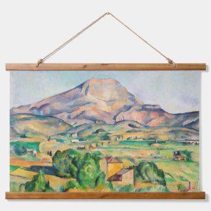 Tapiz Con Marco De Madera Paul Cezanne - Mont Sainte-Victoire