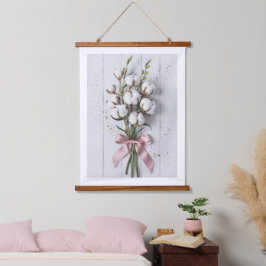 Tapiz Con Marco De Madera Peony Bouquet Wall Tapestry