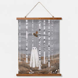 Tapiz Con Marco De Madera Pequeños champiñones blancos