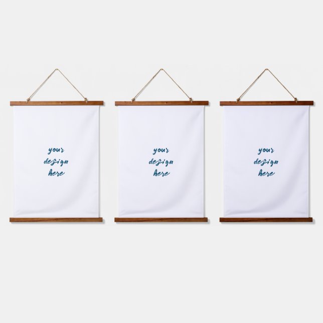 Tapiz Con Marco De Madera Personalización o Personalizar (Triple)