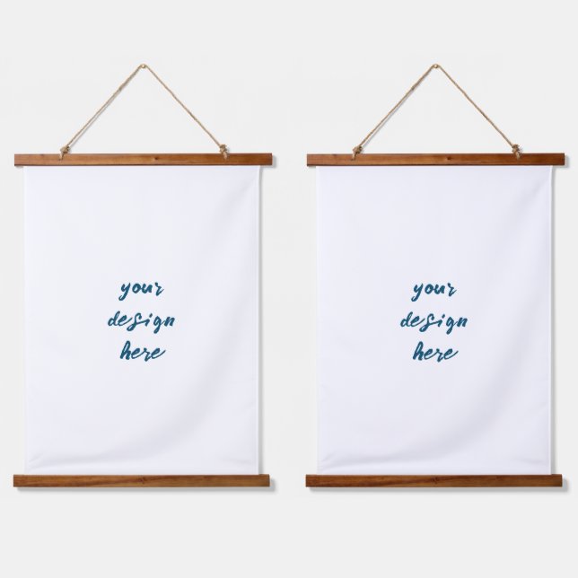 Tapiz Con Marco De Madera Personalización o Personalizar (Doble)