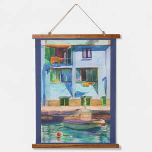 Tapiz Con Marco De Madera Personalizado 26"x36" vertical (vertical), un pane