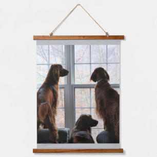 Tapiz Con Marco De Madera Personalizado 66 cm x 91,4 cm Vertical (retrato), 