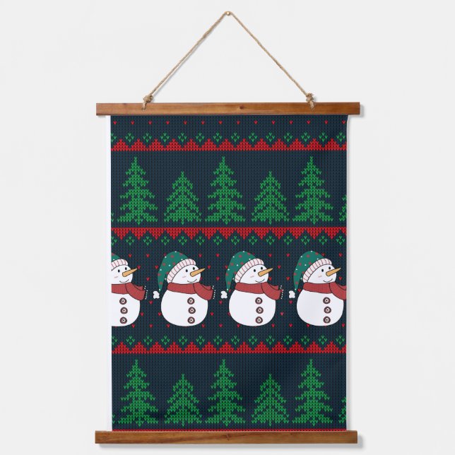 Tapiz Con Marco De Madera Personalizado 66 cm x 91,4 cm Vertical (retrato),  (Anverso)