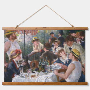 Tapiz Con Marco De Madera Pierre-Auguste Renoir - Almuerzo de los remeros