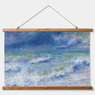 Tapiz Con Marco De Madera Pierre-Auguste Renoir - Paisaje marino